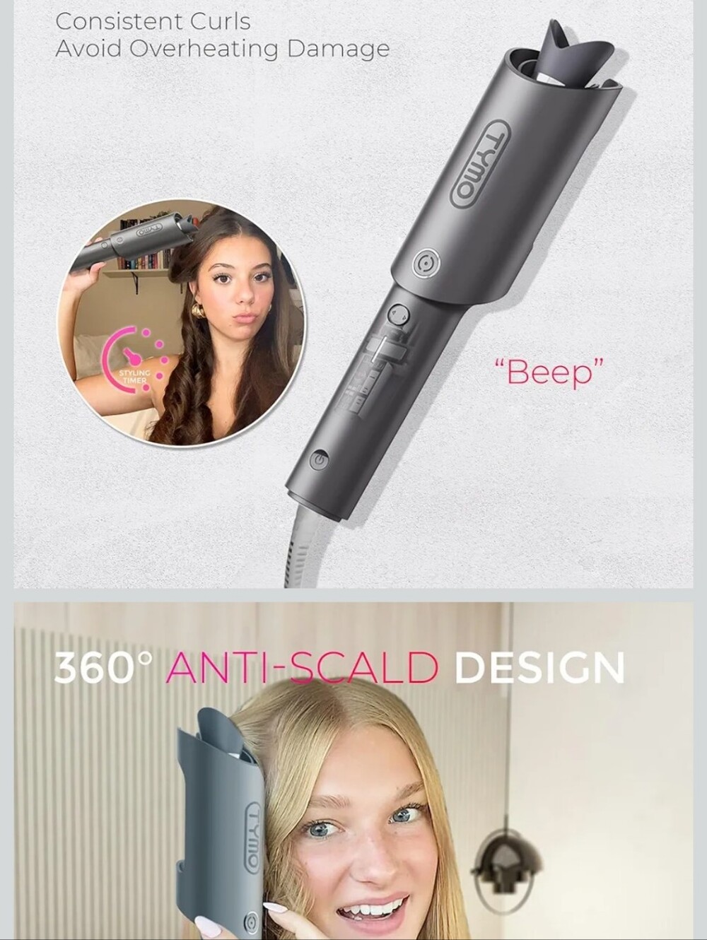 Tymo CurlPro Automatic Curling Iron - Picture 5 of 8
